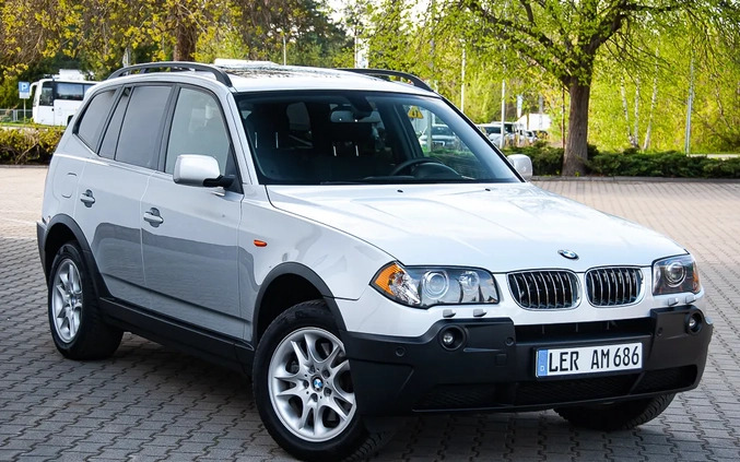 BMW X3 cena 26900 przebieg: 230000, rok produkcji 2005 z Wejherowo małe 781